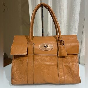 MULBERRY OAK TANNED LEATHER BAYSWATER